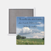 Aimant Être comme le temps (Recto/Verso)