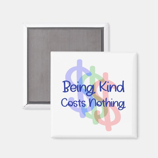 Aimant Être comme ne coûte rien (Recto/Verso)