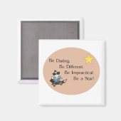 Aimant Être l'aimant audacieux (Recto/Verso)