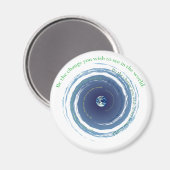 Aimant Être le changement (Recto/Verso)