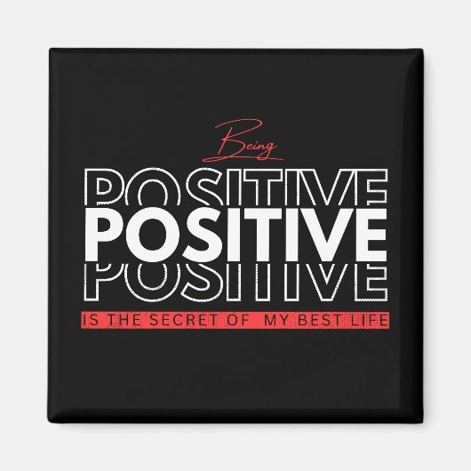 Aimant Être positif (Devant)