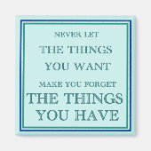 Aimant Être Reconnaissant Pour Ce Que Nous Avons (Devant)