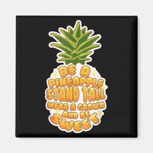 Aimant Être Un Aiguille Cute Fruit Tropical Motivational