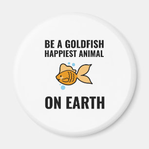 Aimant Être une source d'inspiration de poisson rouge mot