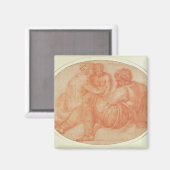 Aimant Étude de la Sainte Famille (Recto/Verso)