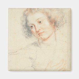 Aimant Étude de la tête de St Apollonia (dessin)