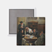 Aimant Étude de la Torah (Recto/Verso)