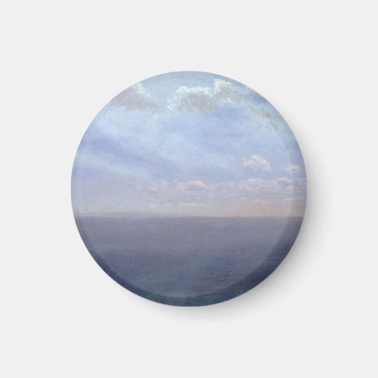 Aimant Étude de nuages avec mer et ciel – Albert Bierstad (Devant)