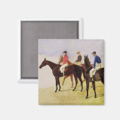 Aimant Étude de trois fissures de Steeplechase : Allen Mc (Recto/Verso)