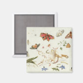 Aimant Étude des insectes et des fleurs (Recto/Verso)