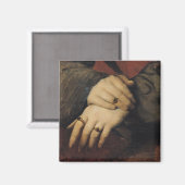 Aimant Étude des mains d'une femme (Recto/Verso)