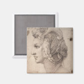 Aimant Étude du chef (Recto/Verso)