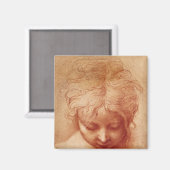 Aimant Étude d'une tête (Recto/Verso)