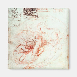 Aimant Étude pour Madonna alba, c.1508-09