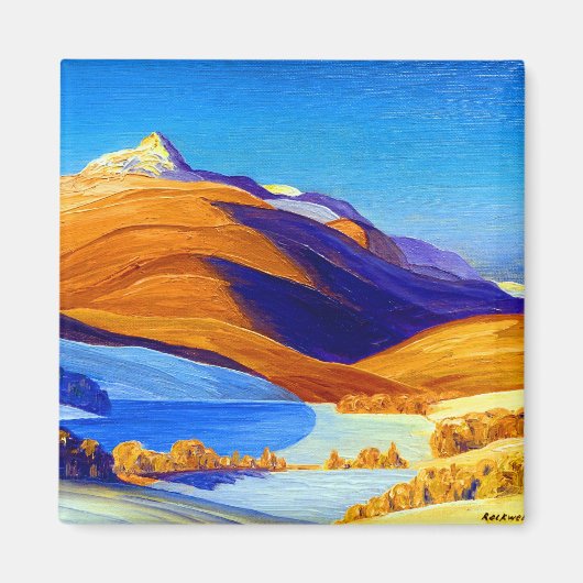Aimant Étude Rockwell Kent Vermont (Devant)