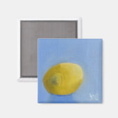 Aimant Étude sur le citron (Recto/Verso)