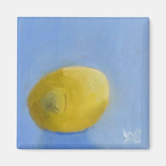 Aimant Étude sur le citron (Devant)