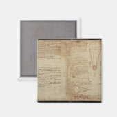 Aimant Études de l'illumination de la lune (Recto/Verso)