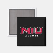 Aimant Étudiant du NIU (Recto/Verso)