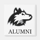 Aimant Étudiants de NIU Huskies (Devant)