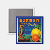 Aimant Eureka Florida Citrus (Recto/Verso)