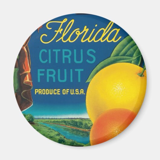 Aimant Eureka Florida Citrus (Devant)