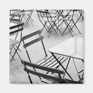 Aimant Europe, France, Paris. Chaises, Jardin du 3