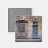 Aimant Europe, Italie, Lucques. Ces vieilles portes ajout (Recto/Verso)