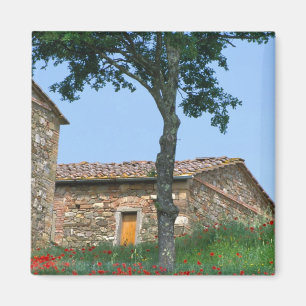 Aimant Europe, Italie, Toscane, villa abandonnée dans