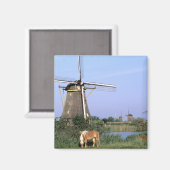 Aimant Europe, Pays-Bas, Zuid Holland, Kinderdijk. 2 (Recto/Verso)