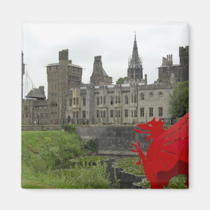 Aimant Europe, Pays de Galles, Cardiff. Château de Cardif