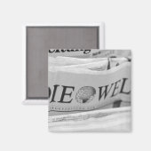 Aimant Europe, Suisse, Lucerne. Die Welt Le Monde (Recto/Verso)