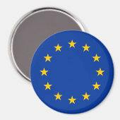 Aimant European Union EU Flag (Recto/Verso)