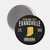 Aimant Evansville (Recto/Verso)