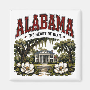 Aimant Évasion au patrimoine du sud de l'Alabama