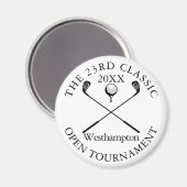 Aimant Événement classique de tournoi de golf (Recto/Verso)