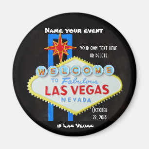 Aimant Événement de coutume de Las Vegas