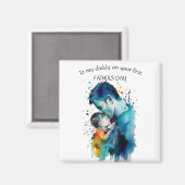 Aimant événement spécial de la première fête des pères de (Recto/Verso)