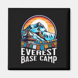 Aimant Everest Base Camp de prière drapeaux Nepali Himala