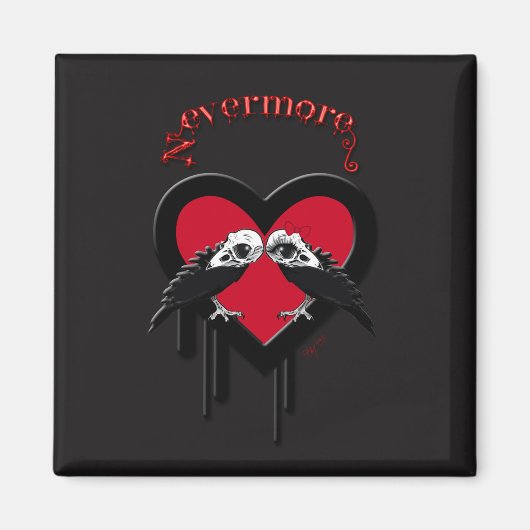 Aimant Evermore (rouge) (Devant)