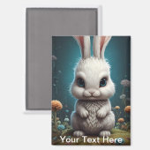 Aimant Evil Bunny Rabbit fun (Recto/Verso)