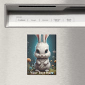 Aimant Evil Bunny Rabbit fun (In Situ (Lave-vaisselle))