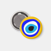 Aimant Evil Eye Talisman & arabe Amulet /turc, grec (Recto/Verso)