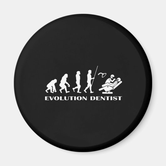 Aimant Evolution Dentiste Dentistère Dents Dents Dents Do (Devant)