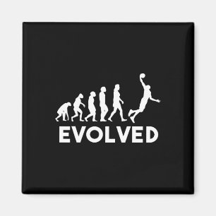 Aimant Évolution du basket-ball Hommes Femmes Garçons Fil