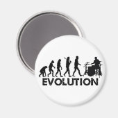 Aimant Évolution d'un batteur (Recto/Verso)