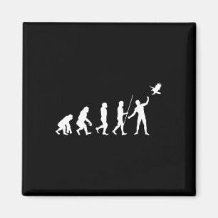 Aimant Évolution Falconer Falconer Falconry Falconry Chas