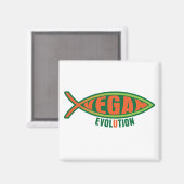 Aimant Évolution végétale (Recto/Verso)