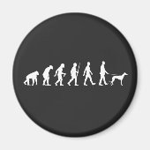 Aimant Évolution vers le propriétaire Greyhound (Devant)