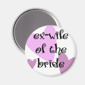 Aimant Ex-femme de la mariée (Recto/Verso)